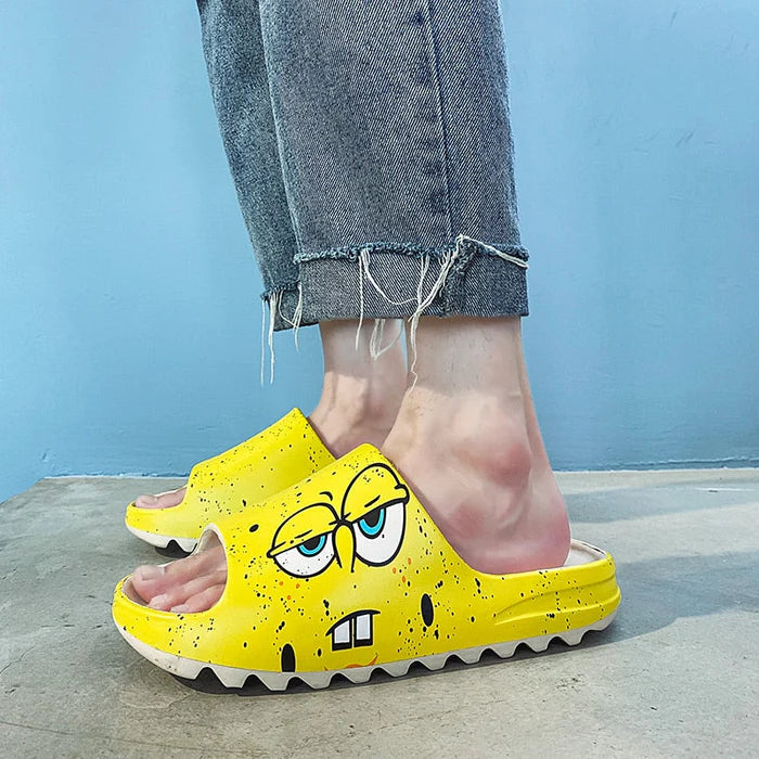 Chinelo Slide Bob Esponja Top Comfort