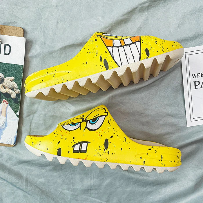 Chinelo Slide Bob Esponja Top Comfort